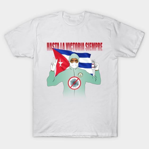 Cuba medical victory T shirt T-Shirt by Elcaiman7